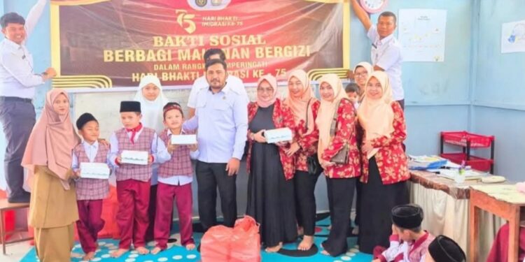 HBI Ke 75, Kantor Imigrasi Takengon Melaksanakan Berbagai MBG Di SD IT Al Hikmah