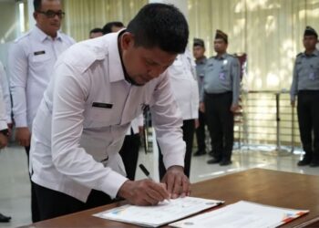 Karutan Takengon Tanda Tangan Pakta Integritas Dan Perjanjian Kinerja Tahun 2025