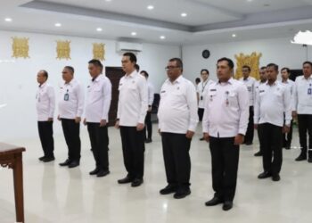 Kantor Imigrasi Takengon Mengikuti Kegiatan Penandatanganan Perjanjian Kinerja dan Komitmen Bersama Pembangunan ZI