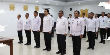 Kantor Imigrasi Takengon Mengikuti Kegiatan Penandatanganan Perjanjian Kinerja dan Komitmen Bersama Pembangunan ZI