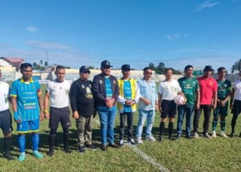 Pj Walikota Hadiri Pembukaan Liga IV Aceh 2024-2025 di Stadion Langsa