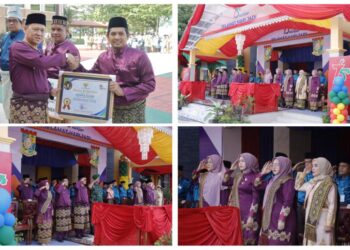 Jadi Pembina Upacara HUT Kabupaten Kampar ke-75, Pj Bupati : Bangun Kampar Yang Lebih Maju Dan Bersaing