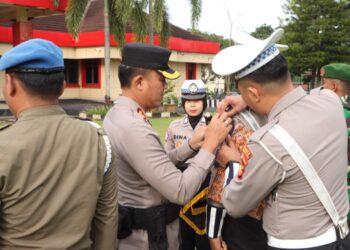 Polres Banyuasin Gelar Operasi Keselamatan Musi 2025 Untuk Wujudkan Tertib Lalu Lintas