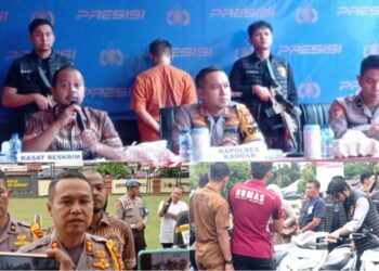 Kasat Reskrim Polres Kampar Elvin Ungkap Kronologi Curanmor 9 TKP