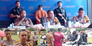Kasat Reskrim Polres Kampar Elvin Ungkap Kronologi Curanmor 9 TKP
