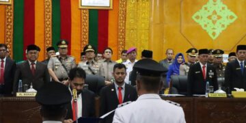 Wakili Kapolri, Kapolda Aceh Hadiri Pelantikan Bupati Dan Wakil Bupati Aceh Tamiang