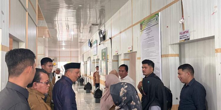 Sidak RSUD Muhamad Ali Kasim, Bupati Gayo Lues Pastikan Pelayanan Berjalan Maksimal