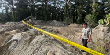 Polres Kampar Jaga Kelestarian Lingkungan, Bongkar Penambangan Ilegal Di Tambang