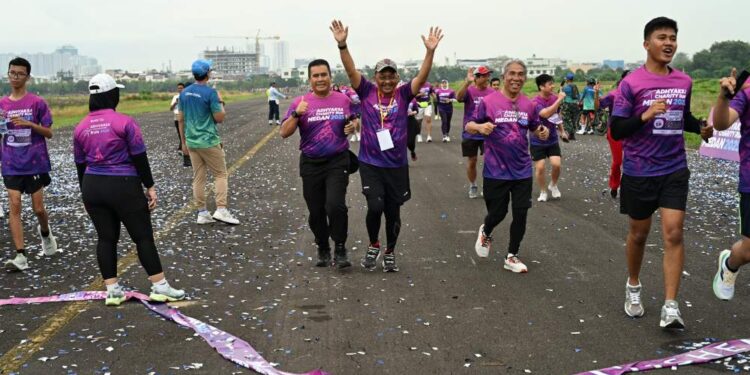 Ribuan Masyarakat Dan Penyandang Disabilitas Ramaikan Adhyaksa Charity Run Medan 202