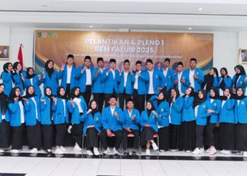 BEM FAI UIR 2025 Resmi Di Lantik Gubma FAI Ajak Ormawa FAI Bersinergi