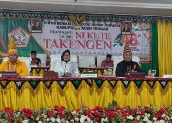 Semarak Kerawang Gayo, Wakil Ketua II Pimpin Sidang Paripurna HUT Kute Takengen Ke 448