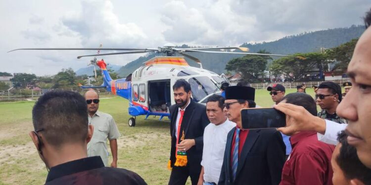 Ketua KPA Renggali Sambut Langsung Kehadiran Gubernur Aceh di Kabupaten Aceh Tengah