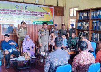 Kasatpol PP/WH : Dugaan Pelanggaran Syariat Islam Dan Adat Di Jagong Jeget Dengan Pembinaan 