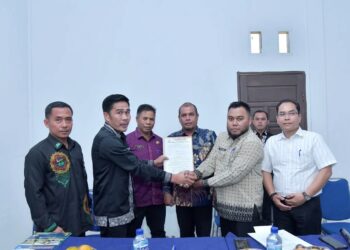 Plt. Sekda Riswandika Putra Serah Terima Jabatan Dirut PDAM Tirta Bengi Bener Meriah