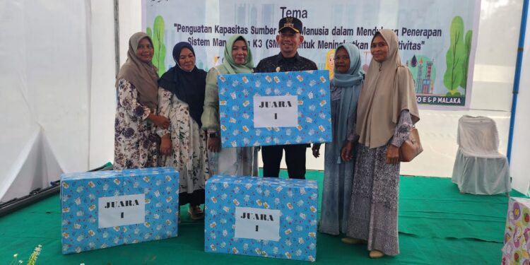 Emak-Emak Jambo Bale Juara 1 Lomba Masak Makanan Bergizi Digelar Medco E&P Malaka