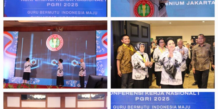 Konkernas PGRI I Tahun 2025 Dihadiri Ribuan Peserta Se Indonesia