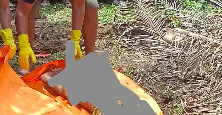 Geger, Ditemukan Jenazah Pria Dengan Tangan Dan Kaki Terikat Di Subulussalam