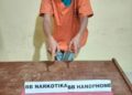 Polsek Kampar Kiri Hilir Ciduk Pengedar Sabu Di Desa Utama Karya, Amankan 13 Paket