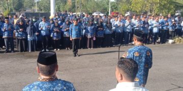 Walikota Subulussalam H.Rasyid Bancin Pimpin Apel Perdana, Tegaskan Komitmen Pelayanan Publik Yang Baik