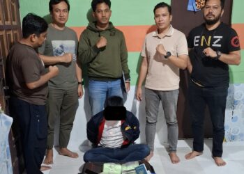 Ditresnarkoba Polda Aceh Tangkap Pengedar Narkoba Di Peureulak, 4 Kg Sabu Diamankan