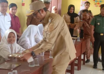 Walikota Subulussalam Pastikan Makanan Bergizi Yang Dibagikan Tidak Basi Dan Layak Dikonsumsi 