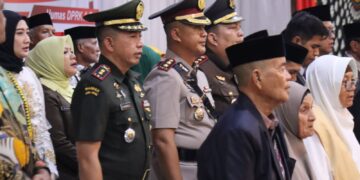 Dandim Raden Herman Sasmita Menghadiri Pelantikan Bupati Dan Wakil Bupati Aceh Tengah