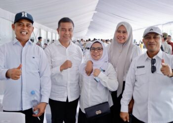 Bupati Dan Wakil Bupati Terpilih Kampar Ikuti Gladi Bersih Jelang Pelantikan Kepala Daerah Serentak