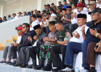 Dandim Raden Herman Sasmita Menghadiri Pembukaan Pacuan Kuda HUT Kota Takengon Ke 448