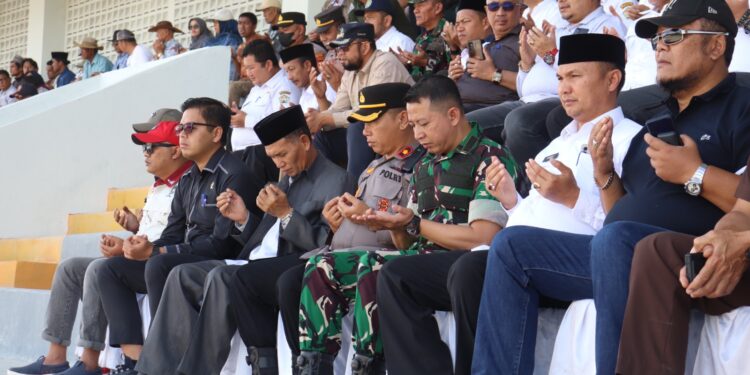 Dandim Raden Herman Sasmita Menghadiri Pembukaan Pacuan Kuda HUT Kota Takengon Ke 448