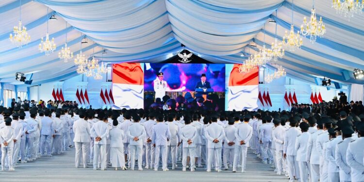 Lantik 961 Kepala Daerah, Presiden Prabowo: Tunjukkan Kekuatan Demokrasi Indonesia