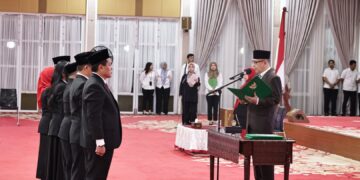 Pelantikan Eselon 3 dan 4, Pj Gubernur Fatoni: Pelantikan Sudah Sesuai Aturan, Percepat Program Pemerintah