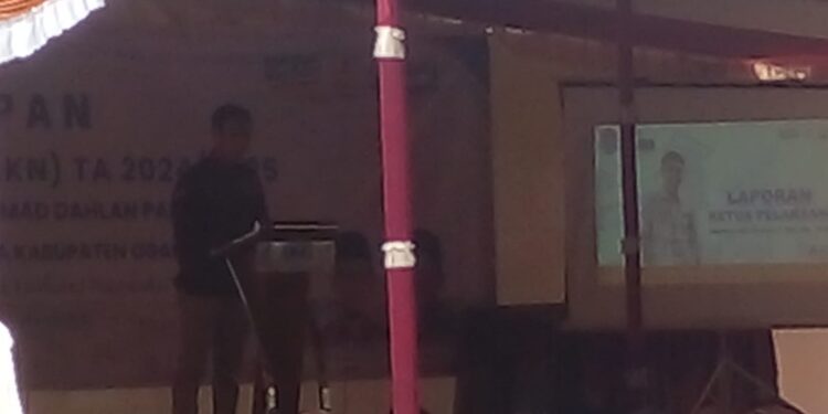 Serah Terima Mahasiswa Penutupan KKN Universitas Muhammadiyah Ahmad Dahlan Palembang