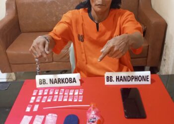 Tim Ojoloyo Polres Kampar Ringkus Pengedar Sabu Di Salo, Amankan 22 Paket