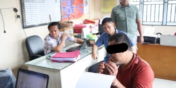 Polres Kuansing Tangkap Suami Diduga Membunuh Istrinya Di Perumahan Griya Sinambek Permai