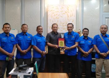 BAS Jalin Mitra Strategis Bersama PWI Kota Langsa 