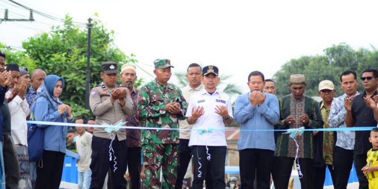 Dukung Akses Mobilitas Warga, Medco E&P Malaka Bangun Jembatan Permanen