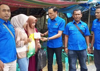 Megang Ramadhan, PWI Langsa Salurkan Santunan Kepada Keluarga Almarhum Wartawan 