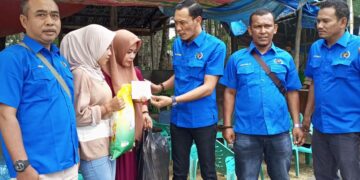 Megang Ramadhan, PWI Langsa Salurkan Santunan Kepada Keluarga Almarhum Wartawan 