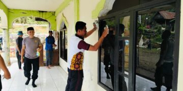 Sambut Bulan Suci Ramadhan 1446 H Polres Aceh Tengah Dan Polsek Jajaran Serentak Laksanakan Bakti Regili Di Masjid