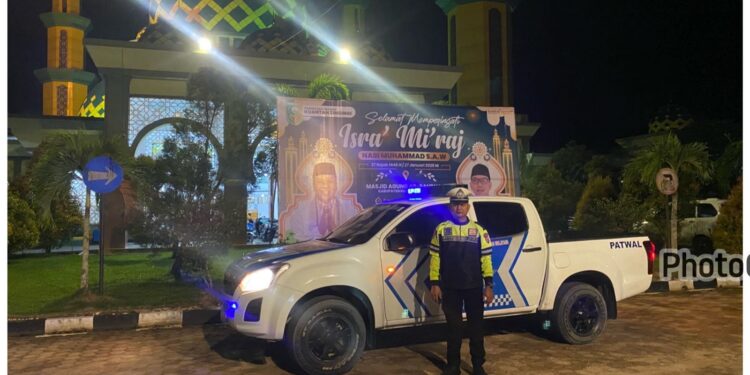 Patroli Dini Hari Sampai Subuh, Satlantas Polres Kuansing Antisipasi Laka Lantas, Balap Liar Dan C3