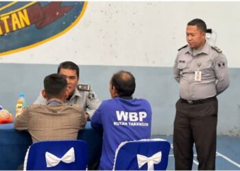 13 WBP Rutan Takengon Laksanakan Sidang Litmas Bersama Bapas Banda Aceh 