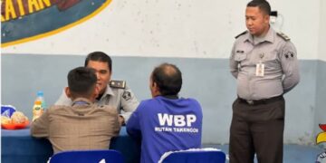 13 WBP Rutan Takengon Laksanakan Sidang Litmas Bersama Bapas Banda Aceh 