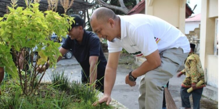 Sambut HUT Kota Takengon Ke-488, Pemkab Aceh Tengah Gelar Aksi Bersih-Bersih