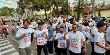 ASN Aceh Tengah Ramaikan Fun Run 5K HUT Kota Takengon