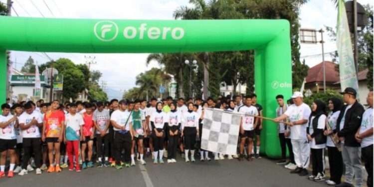 Berlangsung Meriah, Fun Run 5 K HUT Kota Takengon Ke-448 Di Ikuti Ratusan Peserta