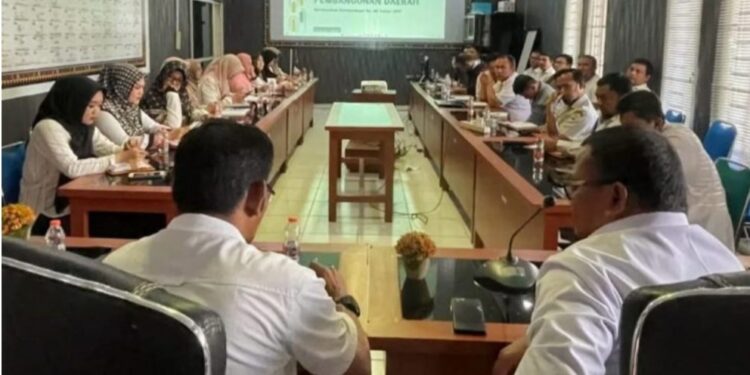 Bappeda Aceh Tengah Lakukan Evaluasi Renja Perangkat Daerah Triwulan IV Tahun 2024