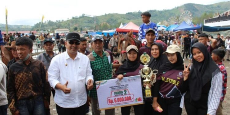 Wakil Bupati Muchsin Hasan Tutup Pacuan Kuda Gayo Hari Jadi Kota Takengon Ke-448