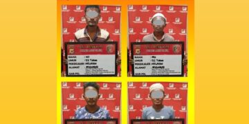 4 Warga Myanmar Ditetapkan Tersangka TPPM