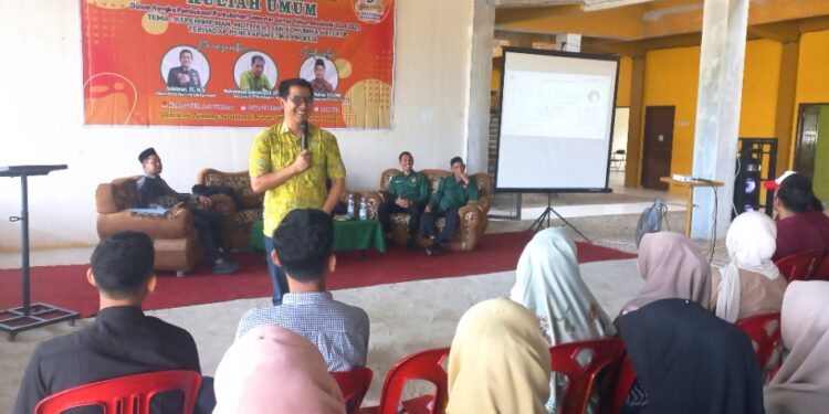 Kasubbag Humas PTPN IV Regional 6 Jadi Narasumber Kuliah Umum di Kampus STAI-AT