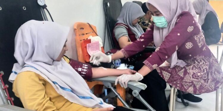 Kampus Prodi Kebidanan Langsa Poltekkes Kemenkes Aceh Sumbang 25 Kantong Darah